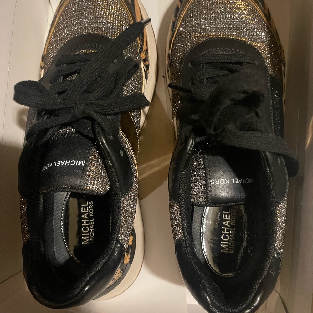 Michael Kors Sneakers. EUC - Picture 5 of 7